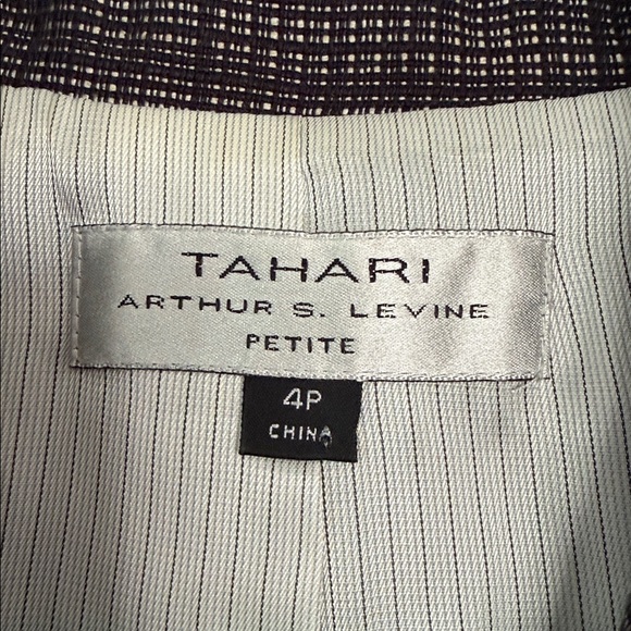 Tahari ASL 2 piece Skirt Suit Set Petite Size 4P EUC - Picture 5 of 13